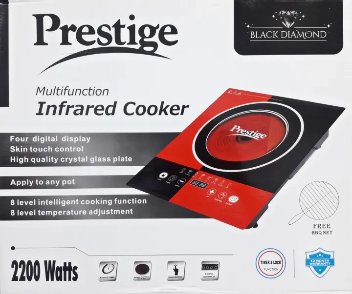 Prestige 2200W Power Infrared Cooker
